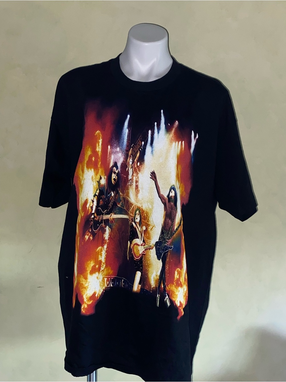 KISS Farewell Tour Graphic Rock Band Short Sleeve Tee